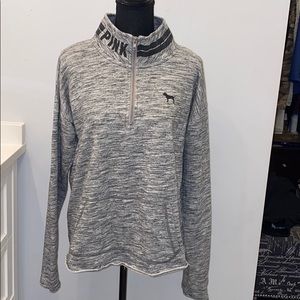 PINK VS 1/2 Zip Pullover